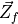 \vec{Z}_{f}