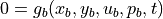 0 = g_b(x_b, y_b, u_b, p_b, t)