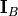 \textbf{I}_B