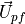 \vec{U}_{pf}