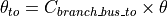 \theta_{to} = C_{branch\_bus\_{to}} \times \theta