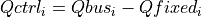 Qctrl_i = Qbus_i - Qfixed_i