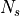 N_s