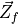 \vec{Z}_{f}