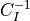 C_I^{-1}
