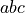 abc
