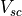 V_{sc}