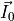\vec{I}_0