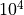 10^4